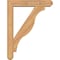 Ekena Millwork Funston Craftsman Smooth Bracket w/ Offset Brace, Western Red Cedar, 5 1/2"W x 26"D x 34"H BKT0604X26X34FST04SWR - alternate 2